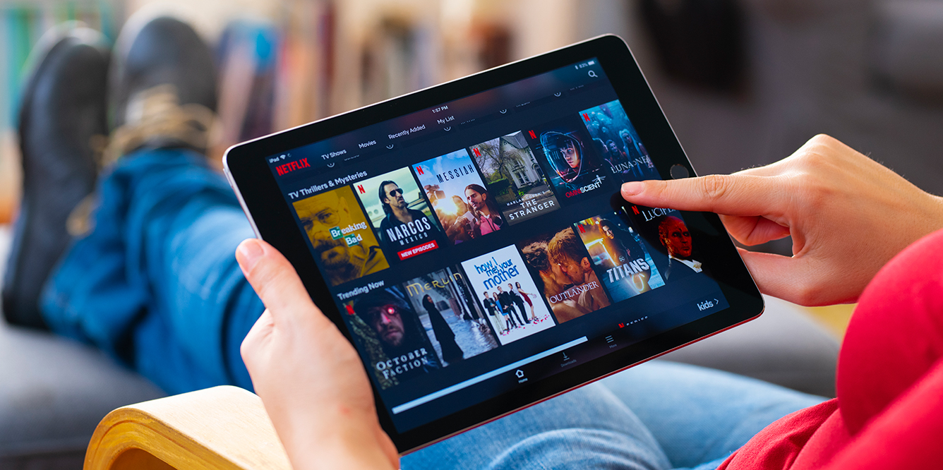 טאבלט עם נטפליקס