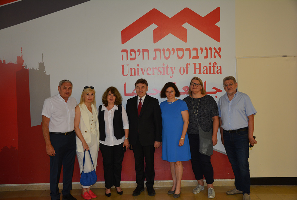 ביקור משלחת הרקטור מאוניברסיטה בליטא